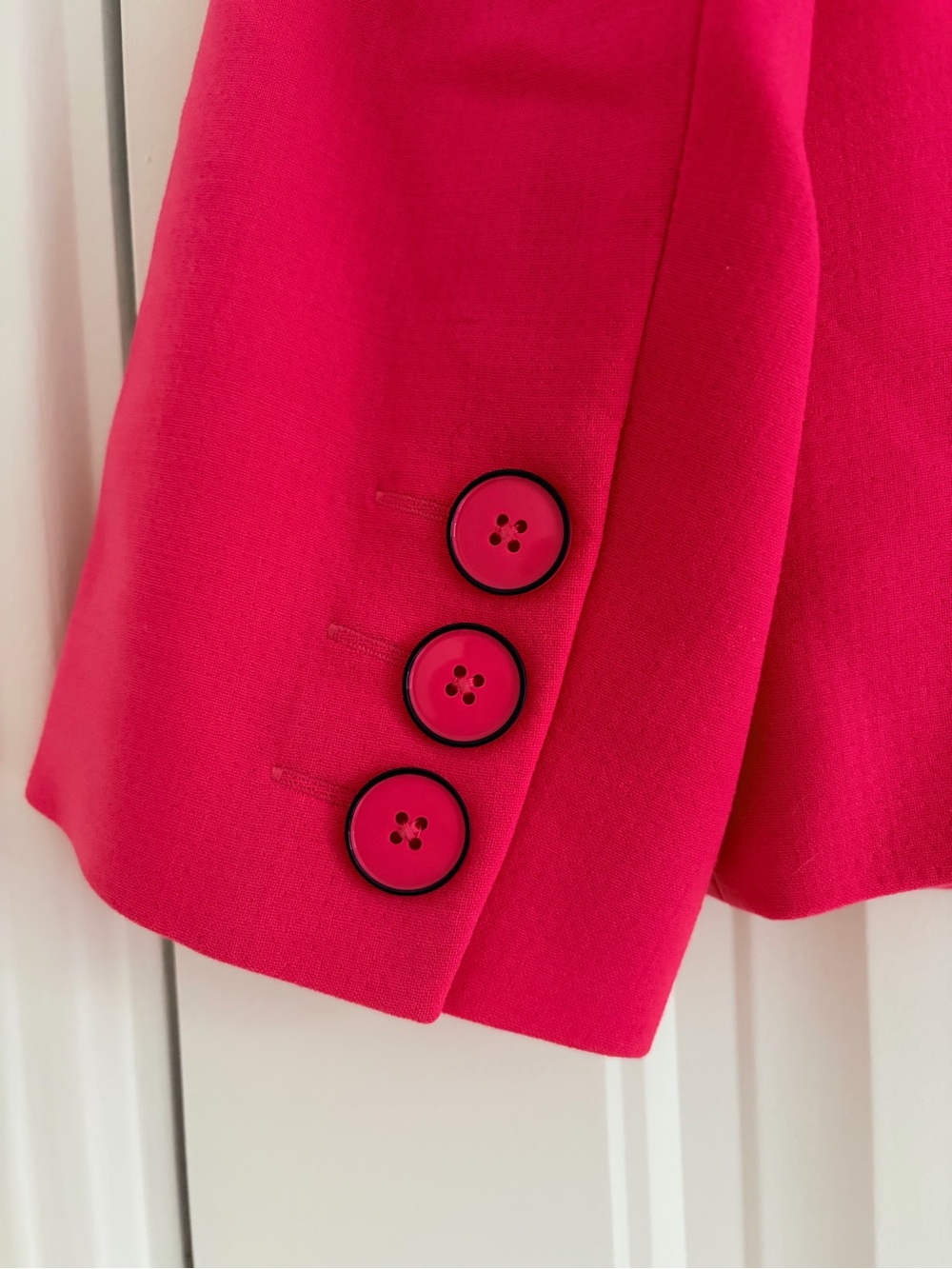 Pink Cropped Jacket/Blazer - Picture 2 of 7